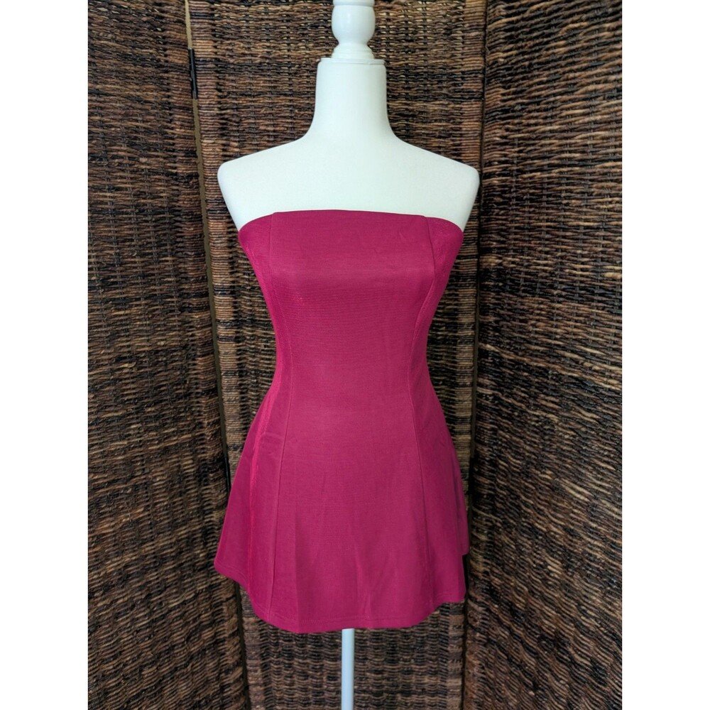 NWT Lulus Pink Mini Dress Women's Small Cocktail Wedding Dance Evening Pockets